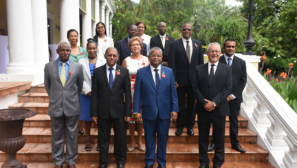 Seychelles' new government sworn in