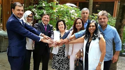 Maxim Behar, Honorary Consul General of Republic of Seychelles, hosted а lunch of the Group of African Ambassadors and Honorary Consuls in Bulgaria