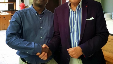 Новият заместник-ректор на Сейшелския университет се срещна с Почетния генерален консул Максим Бехар